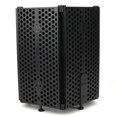 thumbnail image 1 of Blindage d'Isolation de Microphone, Protecteur de Studio d'Enregistrement Réglable Portable, Noir pour la Maison de Studio d'Enregistrement, 1 of 8