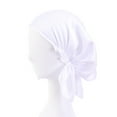 thumbnail image 4 of Head Wraps for Women Solid Color Stretch Soft Hijab Scarf Headwraps Headband, 4 of 9