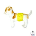 thumbnail image 6 of Barkertime Lemon Yellow Waterproof Washable Dog Belly Band Male Wrap - Made in USA, 6 of 7