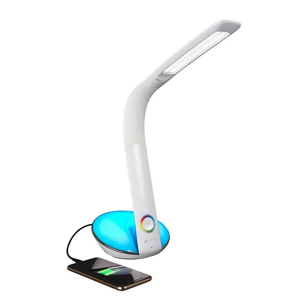 OttLite LED Desk Lamp with Color Changing Base