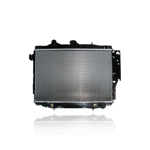Radiator - Pacific Best Inc. Fit/For 92-93 Dodge Dakota Pickup V6/3.9L V8/5.2L - With Air - Plastic Tank Aluminum Core - 4401728