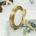thumbnail image 2 of CSChome Christmas Ribbon Gift Wrapping Ribbon 2 Rolls Elegant DIY Candy Box Ribbon for Wedding Party Decoration, 2 of 6