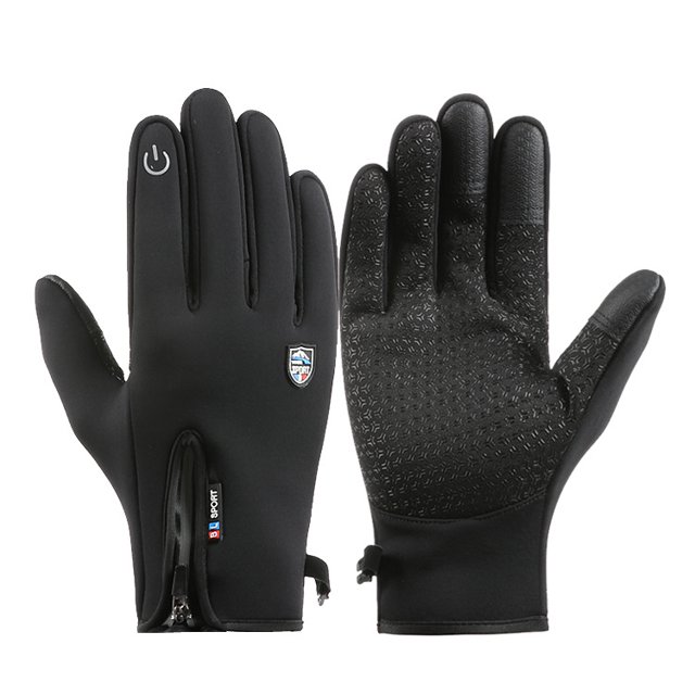 Guantes para hombre y mujer, otoño e invierno, esquí, impermeables, forro polar, pantalla táctil, antideslizantes, ciclismo, deportes, guantes cálidos