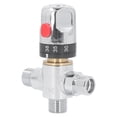 thumbnail image 1 of Hot Thermostatic Mixing Valve G1/2 Inch DN15 Male Thread Brass Hot Cold Water Mixing Valve Temperature Control Mixer, 1 of 8