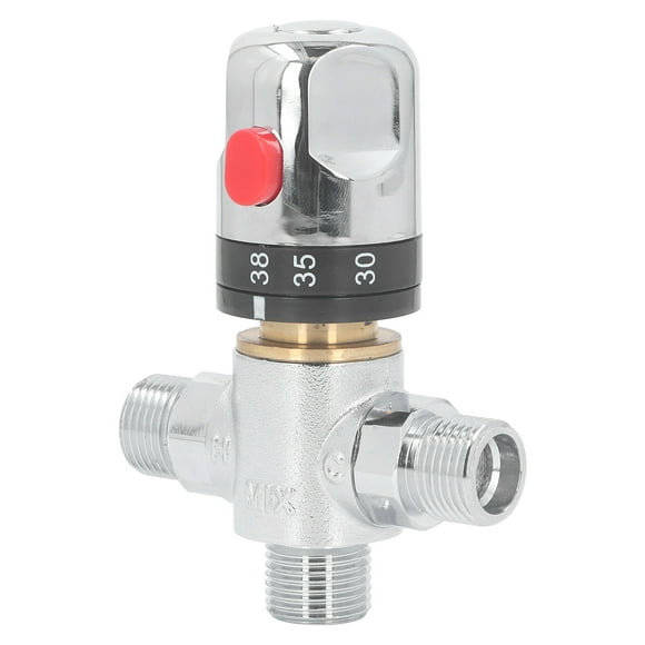 Water Mixing Valve, Brass Thermostatic Mixing Valve for Shower Room