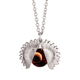 thumbnail image 1 of Planeta rojo oscuro universo Collar de girasol collar collar collar colgante, 1 of 3