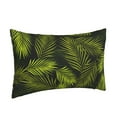 thumbnail image 2 of Balery Tropical Palm Leaves Fern Leaf Bedding Queen Pillow Cases - Envelope Closure - Soft Brushed Microfiber Fabric - Shrinkage and Fade Resistant Pillow Cases-16"x24", 2 of 9