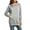 Gray, variant on Tunic Hoodies for Women Y2k Hoodie Side Drawstring Hooded Sweatshirts Fashion Long Sleeve Mide Length Pullover with Pocket