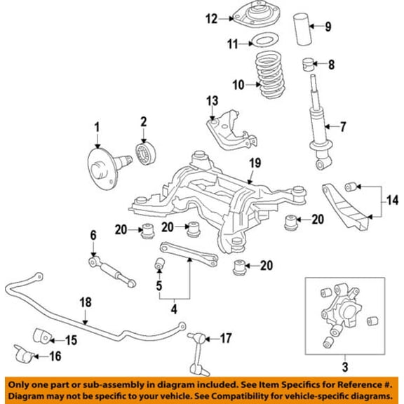Chevrolet GM OEM 10-15 Camaro Rear-Adjust Link 22845487