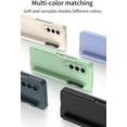 thumbnail image 6 of case for Samsung Z Fold 4 Silicone Case with S Pen Holder, Galaxy Z Fold4 Silicone Cover Built-in Screen Protector, Soft Surface Phone Case for Samsung Galaxy Z Fold4, Antique White, 6 of 13