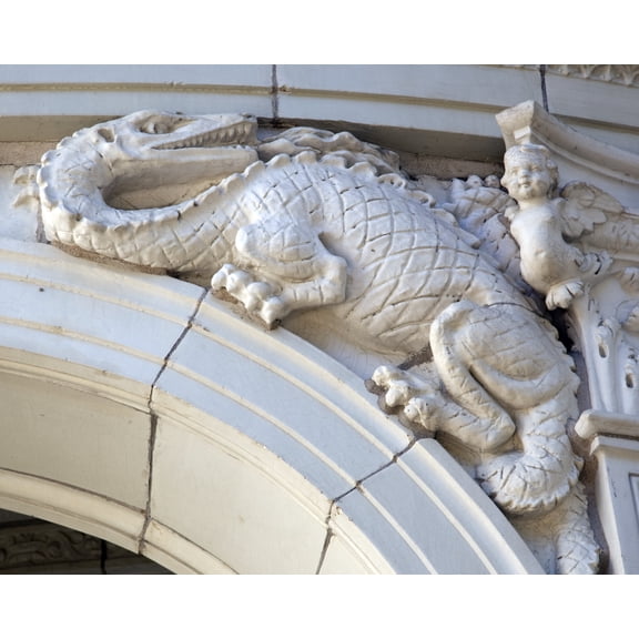 Print: Architectural Details On Apartments Buildings, Connecticut Ave.