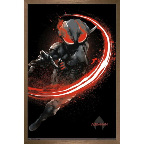 DC Comics Movie - Aquaman - Manta Fear Wall Poster, 14.725" x 22.375", Framed