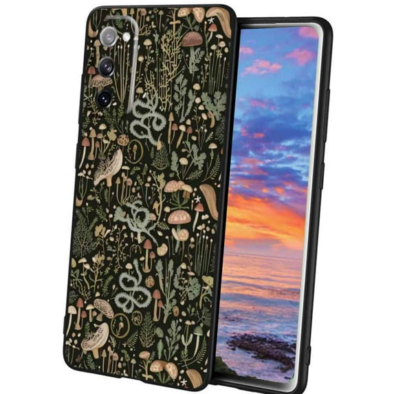 Gothic-dark-Fantasy-Forest-Woodland-plant-13 Phone Case, Degined for Samsung Galaxy A02S(US Model) Case Men Women, Flexible Silicone Shockproof Case for Samsung Galaxy A02S(US Model)