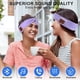 thumbnail image 2 of Diadema Bluetooth para Mujeres BULYPAZY, Altavoces HD Bluetooth 5.0 Inalámbricos, Diseño de Nudo/Torcido, Regalo (Púrpura), 2 of 2