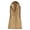 Khaki, variant on Taqqpue Women's Long Quilted Puffer Vest Solid Color Sleeveless Hooded Padded Coats Jacket Winter Keep Warm Oversize Outerwear with Pockets for Women