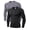 Black/Grey, variant on ZDCGT Men Long Sleeve Compression Shirts Cool Dry Athletic Undershirt Workout Tops Base Layer for Running 2 PackBlack/white,S
