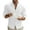 White, variant on ZZwxWA Mens Crew Neck Long Sleeve Shirt Casual Solid Color Blouse Button Down Up Holiday Shirts Fit Versatile Tshirt Tops Cotton Linen
