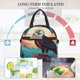 thumbnail image 4 of Disketp Cartoon Iceberg Bald Eagle Lonchera Térmica para Mujer y Hombre, Bolsa de Almuerzo Reutilizable e Impermeable para Trabajo, Viajes y Picnic, 4 of 7