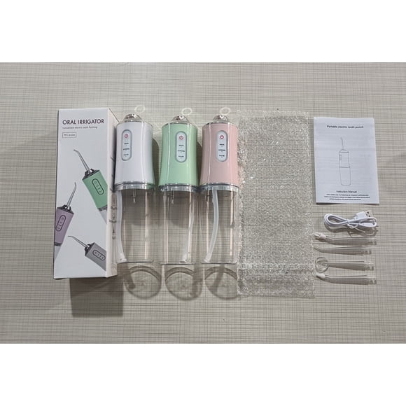 Hilo dental inteligente Limpiador dental de agua Limpiador dental portátil para el hogar Spray limpiador bucal