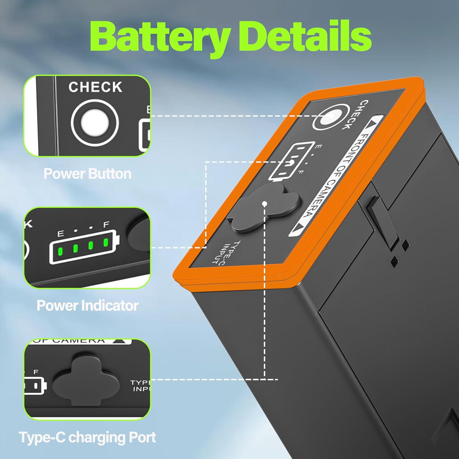 4 Pack 5000Mah battery replacement Compatible for Edge Series Cellular Trail Camera 5000mAh Lithium-Ion Battery Compatible with Moultrie Edge, Edge PRO, Edge 2, Edge 2 PRO 10.8V 54Wh