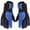 Blue, variant on TAIAOJING Kids Winter Gloves for Boys Girls Gloves Outdoor Boys Girls Snow Skating Snowboarding Windproof Warm Durable Print Ski Gloves