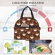 thumbnail image 4 of Balery Cute Sloths Bear Relaxing In Coffee Cup Bolsa de Almuerzo Impresa, Caja de Almuerzo Reutilizable, Bolsa Térmica Aislada para Almuerzo, Bolsa Antiderrames, 4 of 7