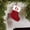O, variant on 7.5 Inch Knitted Christmas Stockings with Embroidered Initials Red White Letter Stocking for Family Holiday Decor Xmas Tree Fireplace Hanging Decorations