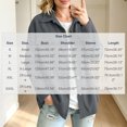 thumbnail image 3 of Enjoytime Jackets for Women Lapel Long Sleeve Button Down Shacket Fall Trendy Casual Coat Plus Size Clothes, 3 of 7