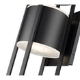 thumbnail image 3 of Z-Lite Luca 2, Light Outdoor Wall Sconce Black, 3 of 7