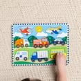 thumbnail image 4 of shiyou-Vehicles Wooden Peg Puzzle (8 Pieces), 4 of 4