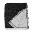 thumbnail image 3 of Saro Lifestyle Double the Comfort Reversible Fringe Throw Blanket, 3 of 4