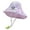 Light Purple, variant on Kids Solar Fan Kids Sun Hat Wide Brim UPF 50+ With USB Charging Fan For Summer Beach Trips And Outdoor Garden 3 To 8 Years Light Purple