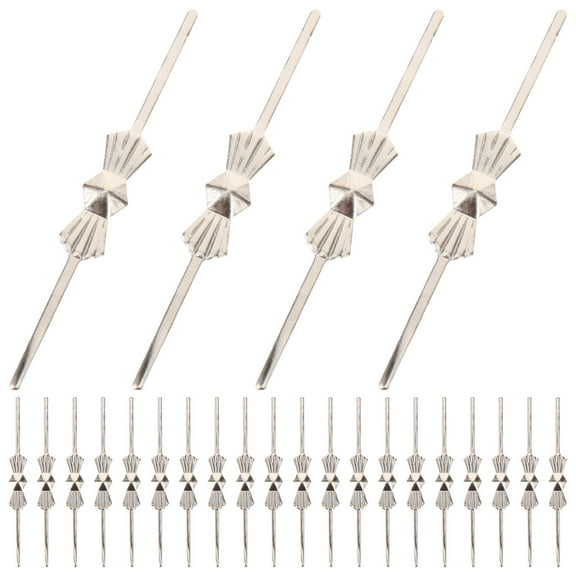 KAKOWELY 140Pcs Chandelier Connector Clips Metal Hardware For Light Fittings Ceilings Living Room Home Decor