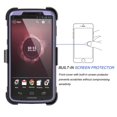 thumbnail image 2 of For Samsung Galaxy S23 FE 5G Case, 2 in 1 PC Phone Case for Galaxy S23 FE 5G 6.4" 2023 Case, Heavy Duty Rubber & Rugged Shockproof Full Body Protection Case Cover - Black, 2 of 6