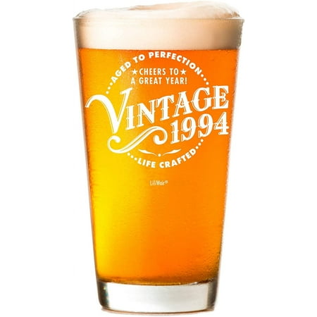 

1994 30th Birthday Gifts Beer Glass for Men Women | Birthday Gift Man Woman Turning 30 | Funny 30 th Party Supplies Decorations Ideas | Thirty Year Old Bday Presents | 30 years Gag Vintage Pint