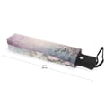 thumbnail image 5 of YAZAOO One-Touch Auto Open Close Rain Umbrella With Creative Vintage Lamp with Flowers Pattern, 5 of 7