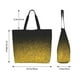 thumbnail image 5 of Disketp Gold Glitter Gradient Bolsa Tote Estampada para Mujer, Bolso de Hombro y de Mano para Compras y Viajes, 5 of 8