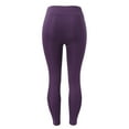 thumbnail image 4 of Rovga Women'S Leggings Soft Yoga Pants Solid Color Lift High Waist Leggings Large Cropped Pants, 4 of 5