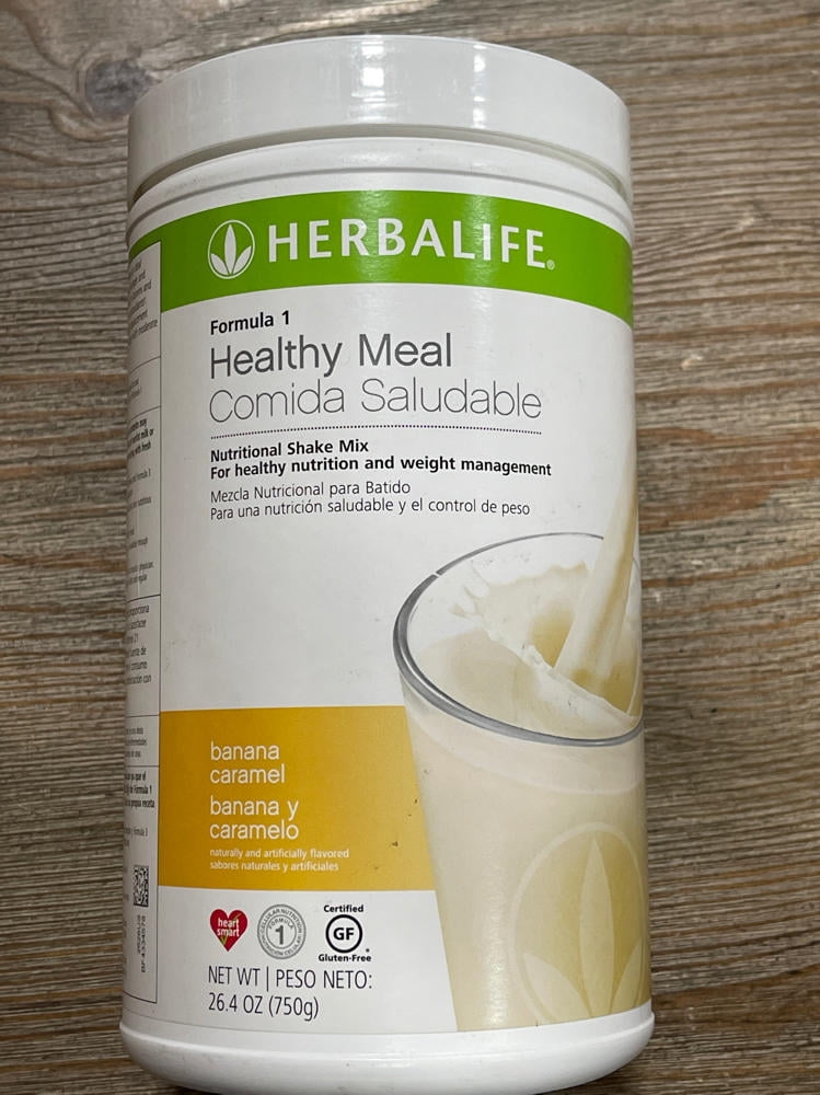 Herbalife Formula 1 Healthy Meal Nutritional Shake Mix: Banana Caramel 750 g