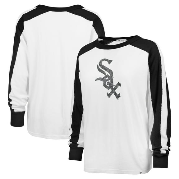 Women's '47 White Chicago White Sox Premier Caribou Long Sleeve T-Shirt