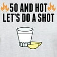 thumbnail image 3 of CafePress - 50 And Hot T Shirt - Men's Classic Graphic T-Shirt, 3 of 4