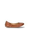 thumbnail image 2 of Time and Tru Women's Scrunch Ballet Flats, Wide Width Available, 2 of 5