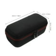 thumbnail image 2 of KAKOWELY Waterproof Storage Case 1Pack Black EVA Rectangular Speaker Protective Case For Men Women Microphones, 2 of 8