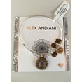 thumbnail image 2 of Alex and Ani Tokens Expandable Bangle for Women, Sunflower Charm, Two-Tone Finish, 2 to 3.5 in, 2 of 4
