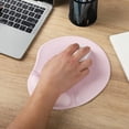 thumbnail image 6 of Mr. Pen- Ergonomic Mouse Pad with Wrist Rest, Blush Pink Breathable Fabric with Memory Foam Cushion, 6 of 8