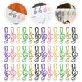 thumbnail image 6 of 300 pcs  Decorative Music Note Shaped Document Clip Sturdy Metal Clip Office Supply, 6 of 6