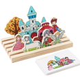 thumbnail image 1 of Juego de pensamiento lógico para niños, juguetes a juego con forma de juego Montessori, rompecabezas 3D, tablero de entrenamiento de imaginación espacial, juguetes educativos para niños pequeños heqiyong LED, 1 of 2
