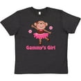 thumbnail image 3 of Inktastic Gammy's Girl monkey Youth T-Shirt, 3 of 5