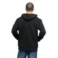 thumbnail image 2 of Men's Patched Fleece Pullover Hoodie, Up to 5X, 2 of 5