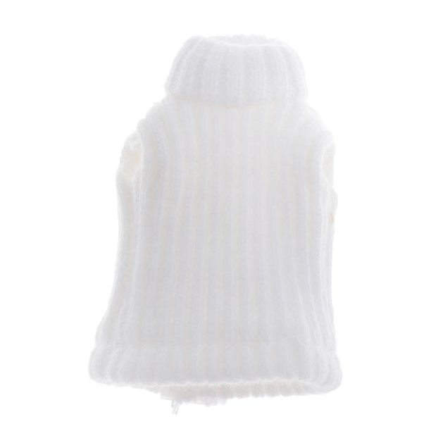 Suéter de cuello alto sin mangas para muñecas BJD 1/12 白